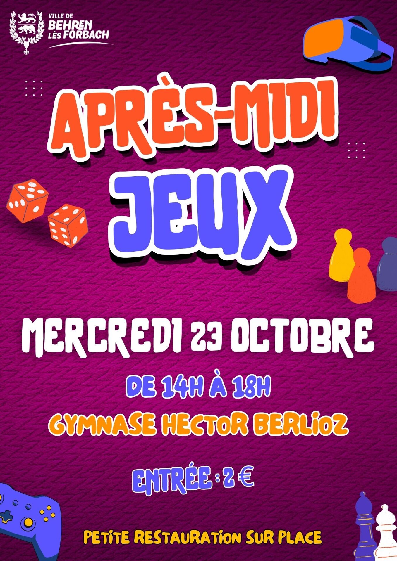 Après-midi jeux