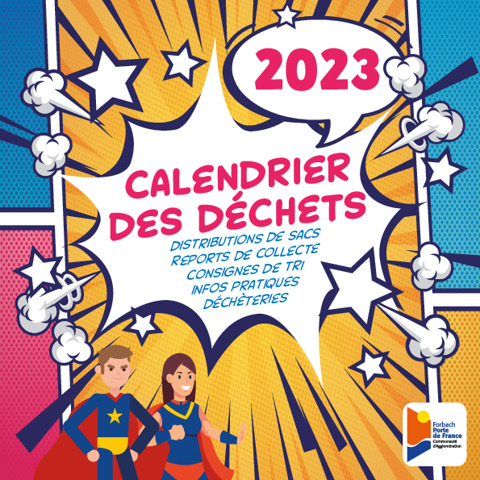 CALENDRIER DES DÉCHETS 2023