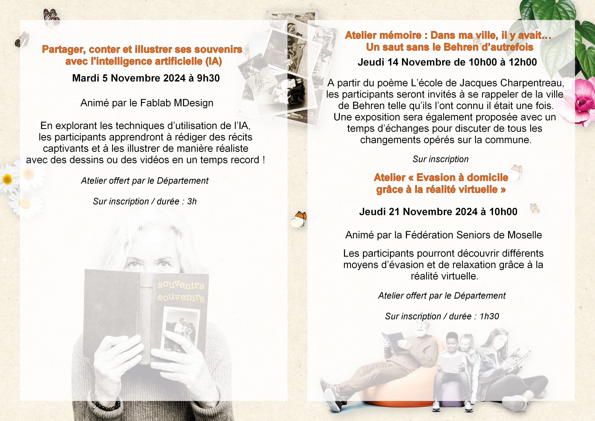 Programme Esprits livres