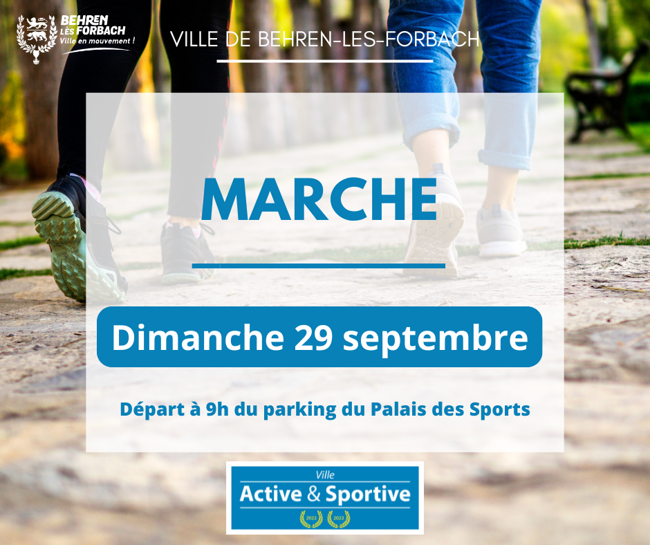 Marche 29 septembre